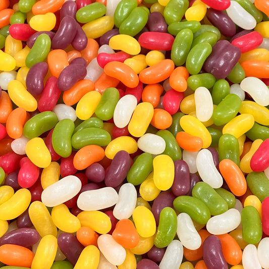 Jelly Beans Sweets - Assorted Flavours for Pick & Mix, Candy Salads & Parties