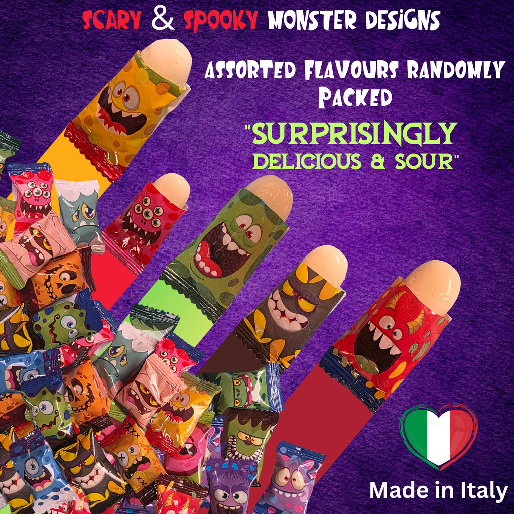 Assorted Fizzy Sour Hard Boiled Sweets