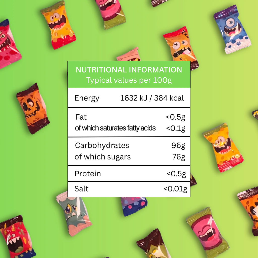 Assorted Fizzy Sour Hard Boiled Sweets