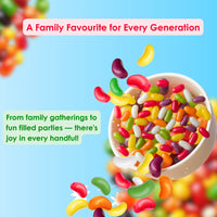 Jelly Beans Sweets - Assorted Flavours for Pick & Mix, Candy Salads & Parties