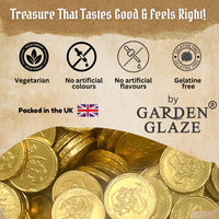 Pirate Theme Gold Foil Milk Chocolate Coins