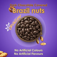 Dark Chocolate Covered Brazil Nuts