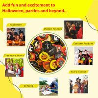 Halloween Theme Foiled Milk Chocolate Coins