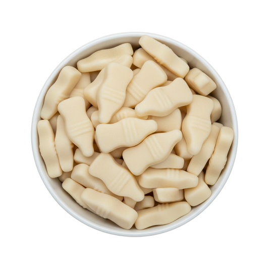 Milk Bottles (Non Dusted) : Classic Retro Sweets