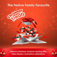 Santa Belt Theme Foiled Solid Milk Chocolate Coins