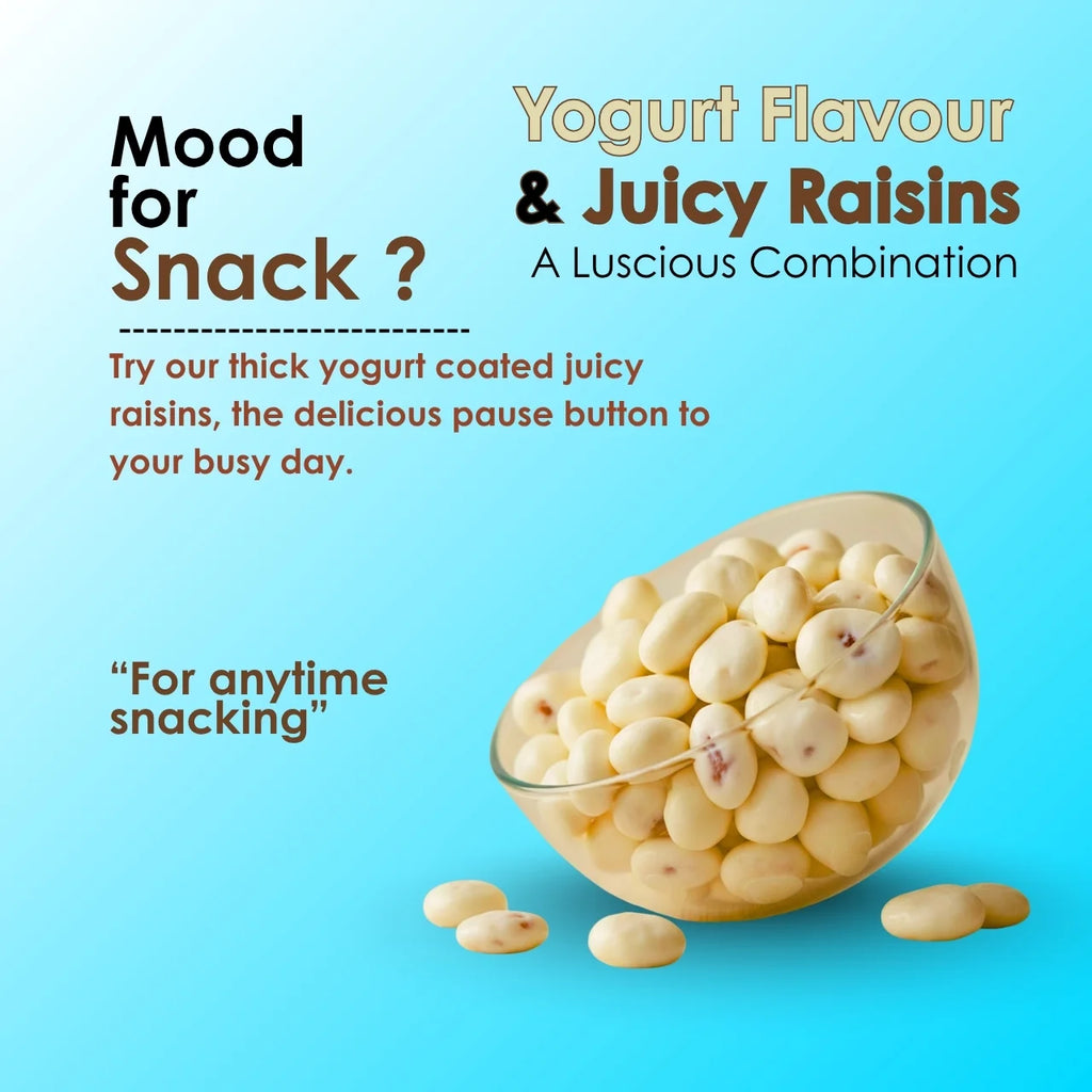 Yogurt Coated Raisins